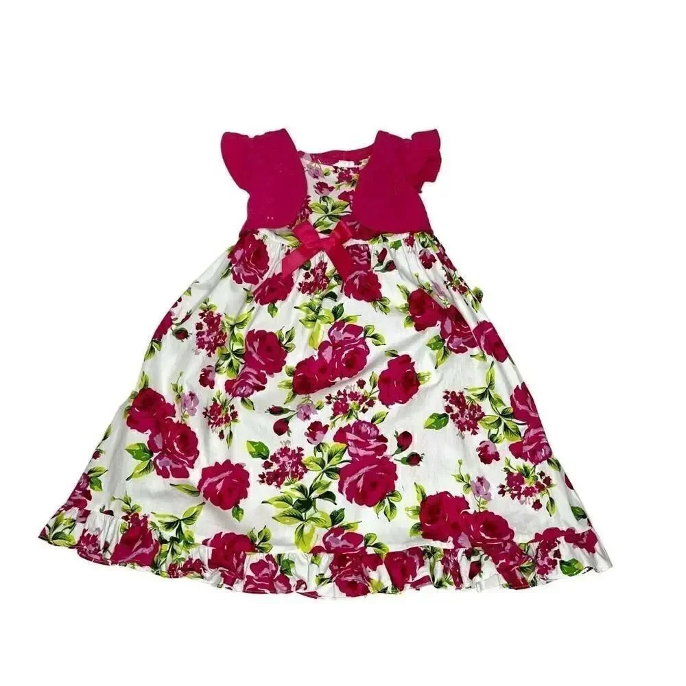 Sophie Rose hot pink floral dress size 6
